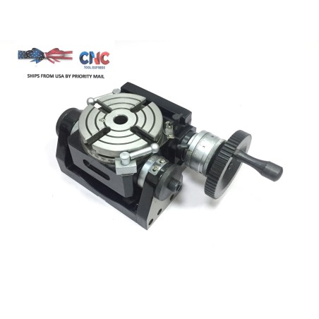 4" ROTARY TABLE HIGH PRECISION TILTING STYLE