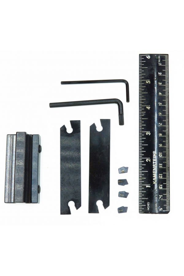 INDEXABLE CARBIDE PARTING TOOL SET WITH HOLDER