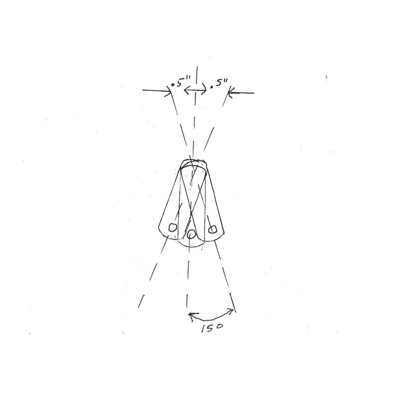 SHIFTER ASSEMBLY FOR LATHE OR MILL 3 POSITIONS WITH POSITIVE LOCK