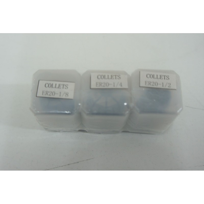 ER 20 COLLET SET 3 PIECES